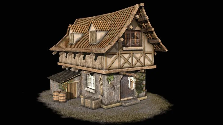 Example of a 3D house